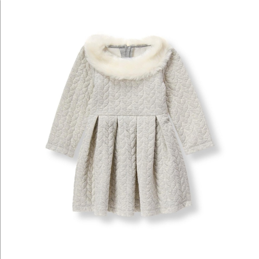 Janie and Jack quilted collar dress 4T